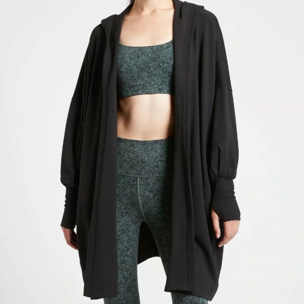 Athleta Mantra Wrap Sweater